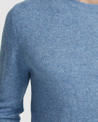 FRANKIE SOFT CREW NECK KNIT TOP MENS KNITWEAR