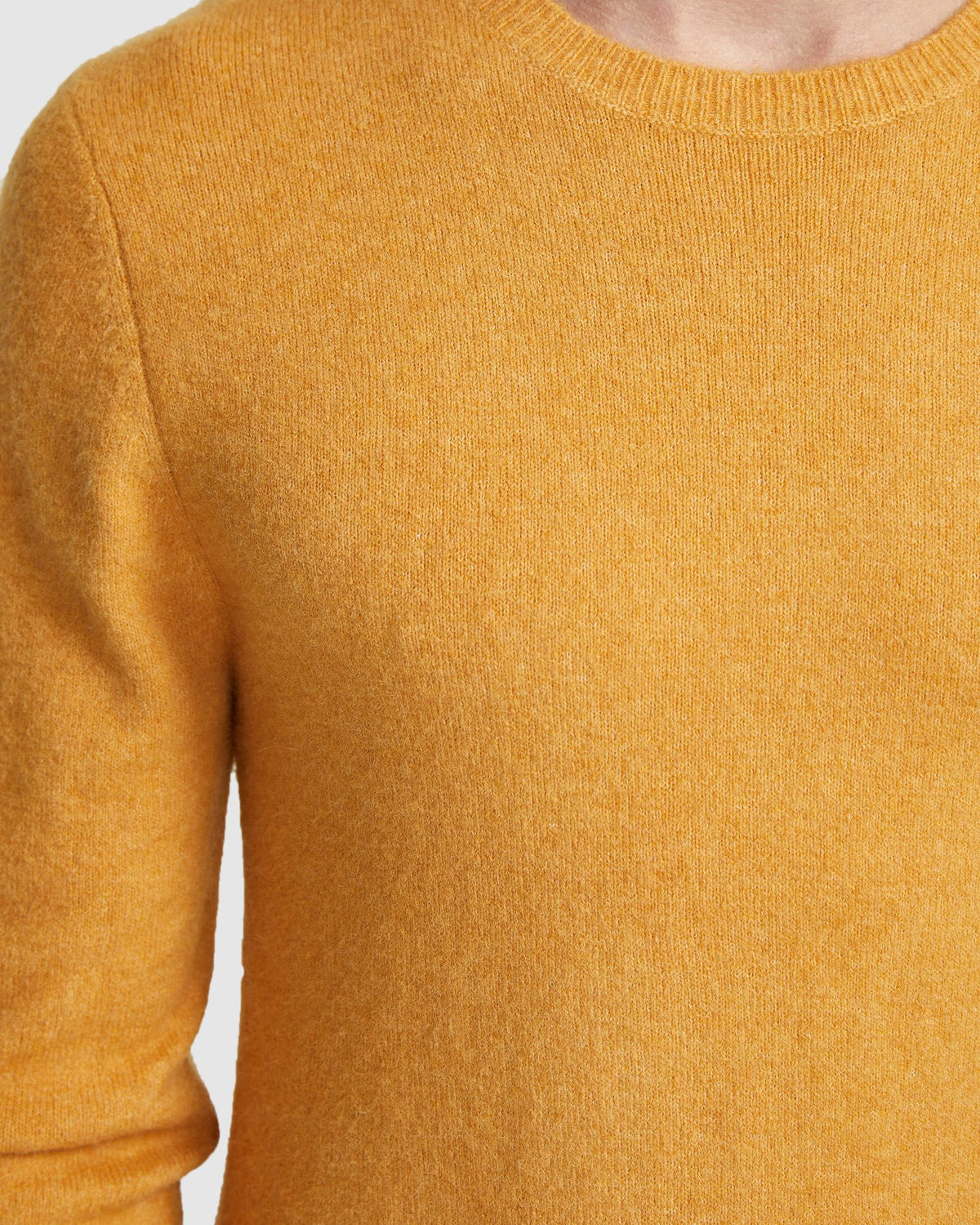 FRANKIE SOFT CREW NECK KNIT TOP MENS KNITWEAR