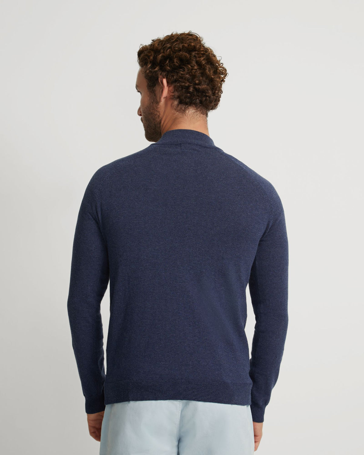 PERRY ZIP COLLAR KNIT TOP - AVAILABLE ~ 1-2 weeks MENS KNITWEAR