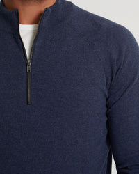 PERRY ZIP COLLAR KNIT TOP - AVAILABLE ~ 1-2 weeks MENS KNITWEAR