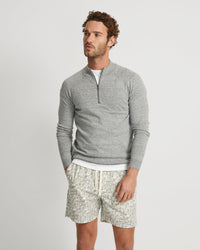 PERRY ZIP COLLAR KNIT TOP - AVAILABLE ~ 1-2 weeks MENS KNITWEAR