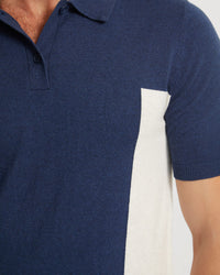 ARLO KNITTED POLO MENS KNITWEAR