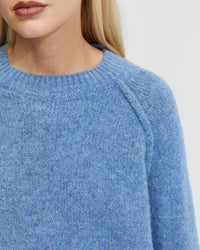 MEI ALPACA BLEND SOFT KNIT TOP - AVAILABLE ~ 1-2 weeks WOMENS KNITWEAR