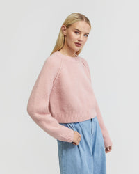 MEI ALPACA BLEND SOFT KNIT TOP - AVAILABLE ~ 1-2 weeks WOMENS KNITWEAR