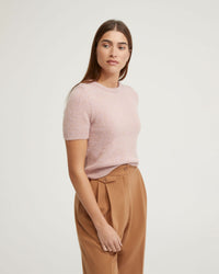 Rosie Short Sleeve Soft Knit