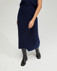 PETRA RIB KNIT SKIRT - AVAILABLE ~ 1-2 weeks WOMENS SKIRTS