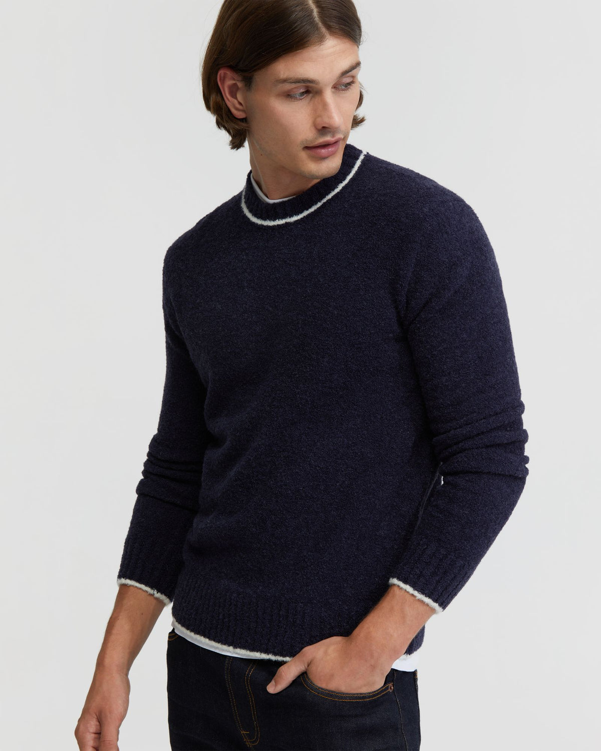 OTIS BOUCLE KNIT - AVAILABLE ~ 1-2 weeks MENS KNITWEAR