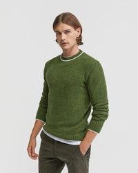 OTIS BOUCLE KNIT - AVAILABLE ~ 1-2 weeks MENS KNITWEAR