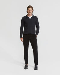 RUFUS POLO COLLAR KNIT MENS KNITWEAR