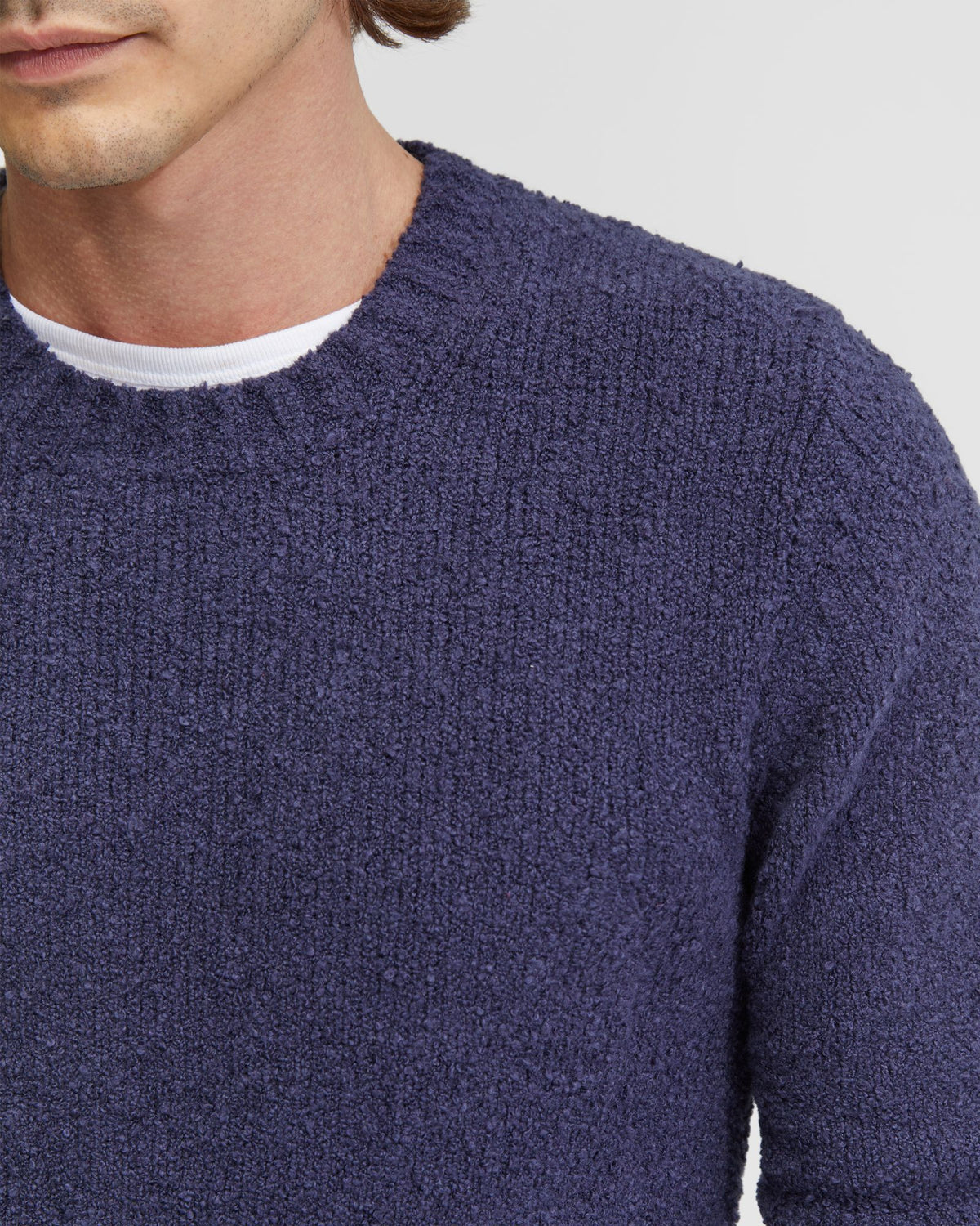 FLOYD BOUCLE KNIT MENS KNITWEAR