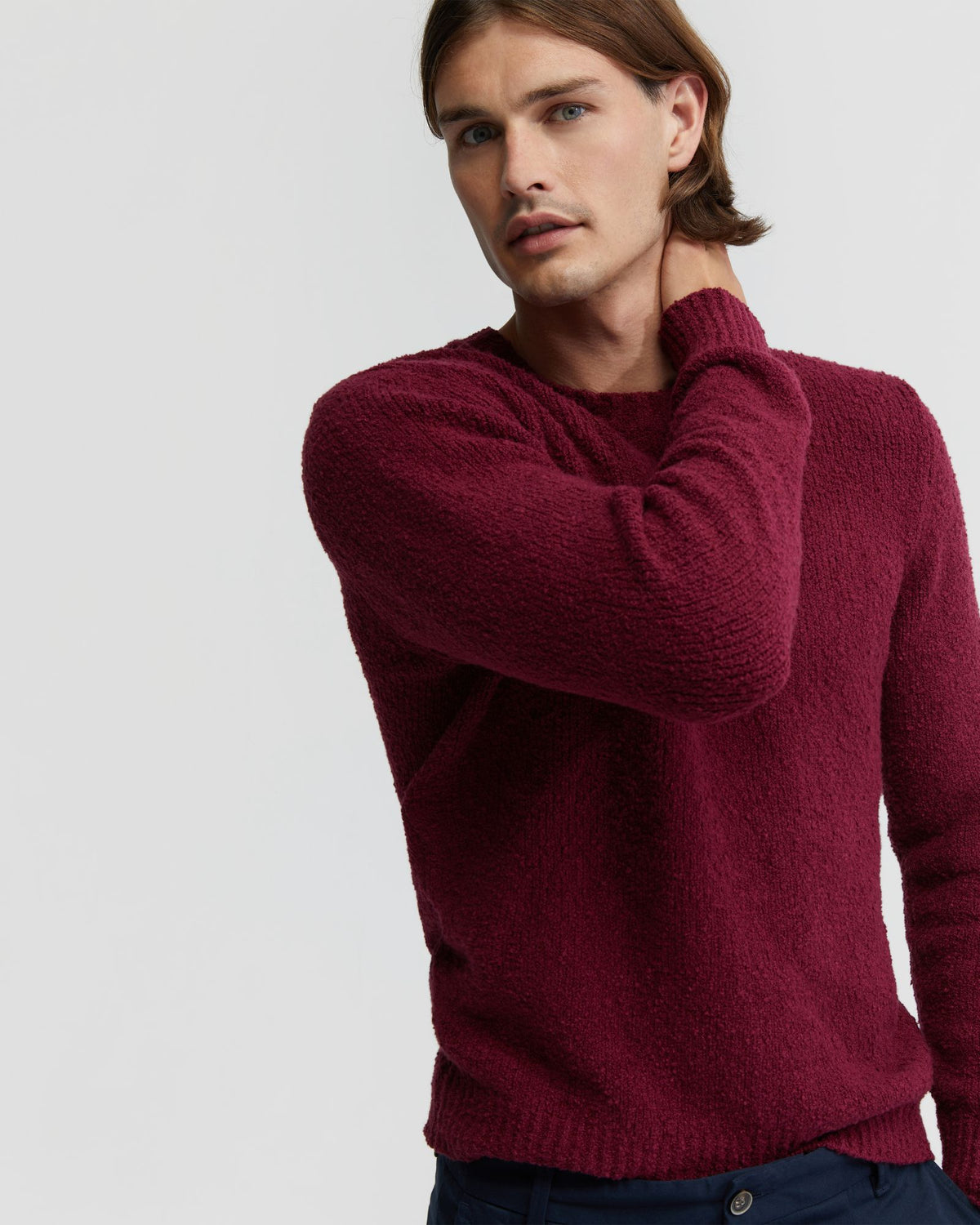 FLOYD BOUCLE KNIT MENS KNITWEAR