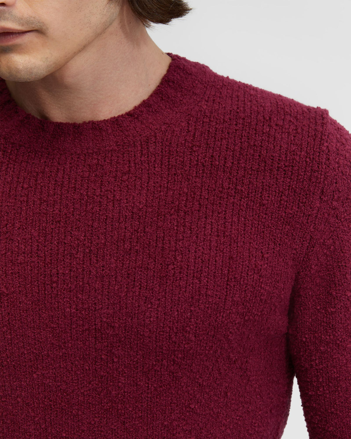 FLOYD BOUCLE KNIT MENS KNITWEAR