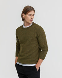 FELIX ALPACA BLEND KNIT - AVAILABLE ~ 1-2 weeks MENS KNITWEAR