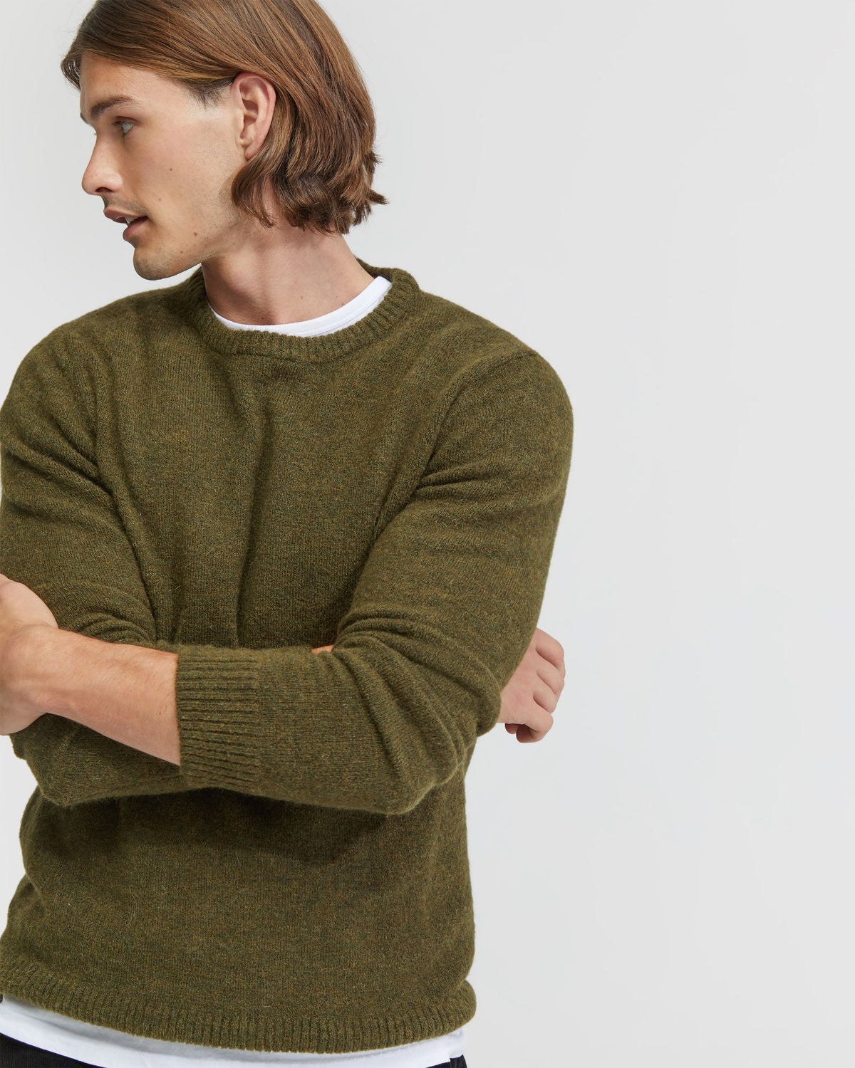 FELIX ALPACA BLEND KNIT - AVAILABLE ~ 1-2 weeks MENS KNITWEAR