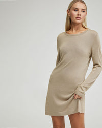 KATRINE METALLIC MINI DRESS - AVAILABLE ~ 1-2 weeks WOMENS DRESSES