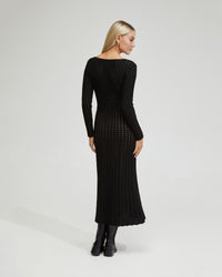 KEIKO KNITTED DRESS WITH SLIP IN NUDE - AVAILABLE ~ 1-2 weeks WOMENS DRESSES