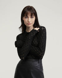 HANA POLO NECK KNIT WOMENS KNITWEAR