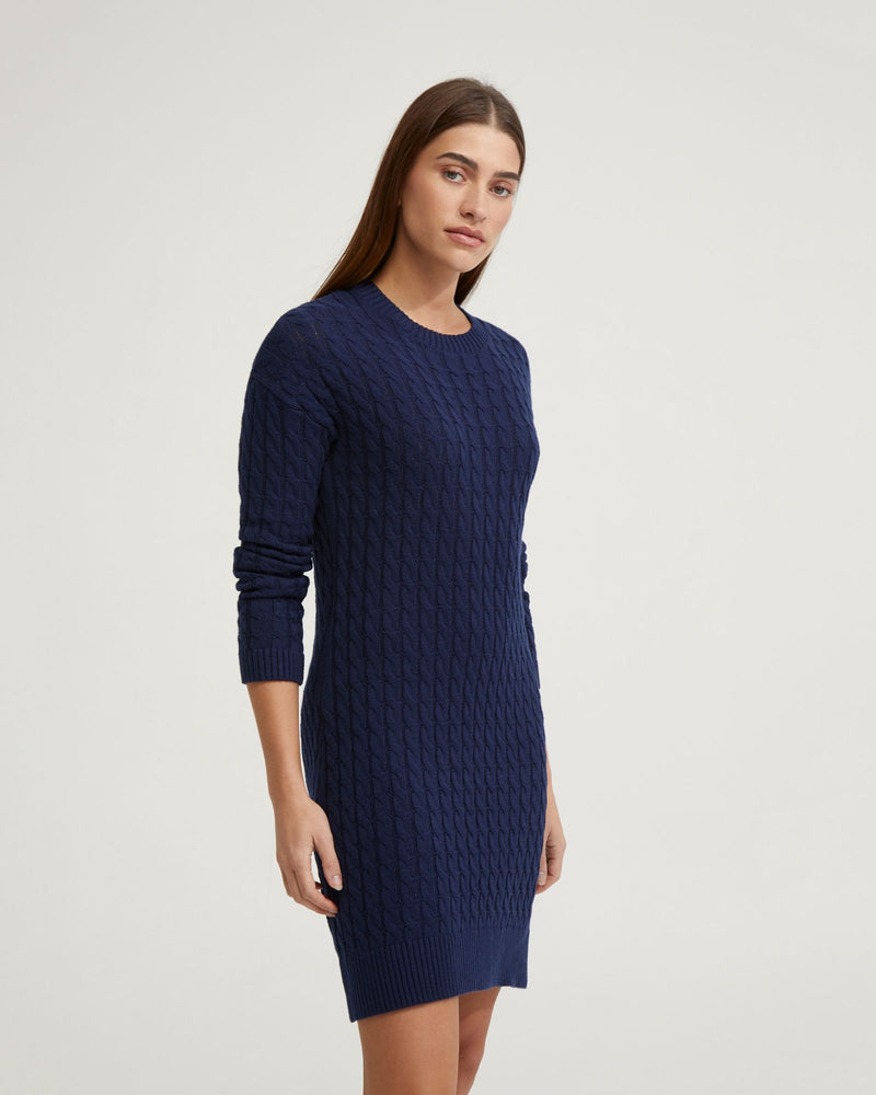 SWEENY CABLE KNIT MINI DRESS - AVAILABLE ~ 1-2 weeks WOMENS DRESSES