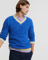 LEO V-NECK KNIT MENS KNITWEAR