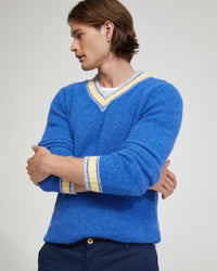 LEO V-NECK KNIT MENS KNITWEAR