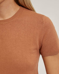 OLIVIA CROP KNIT TOP WOMENS KNITWEAR