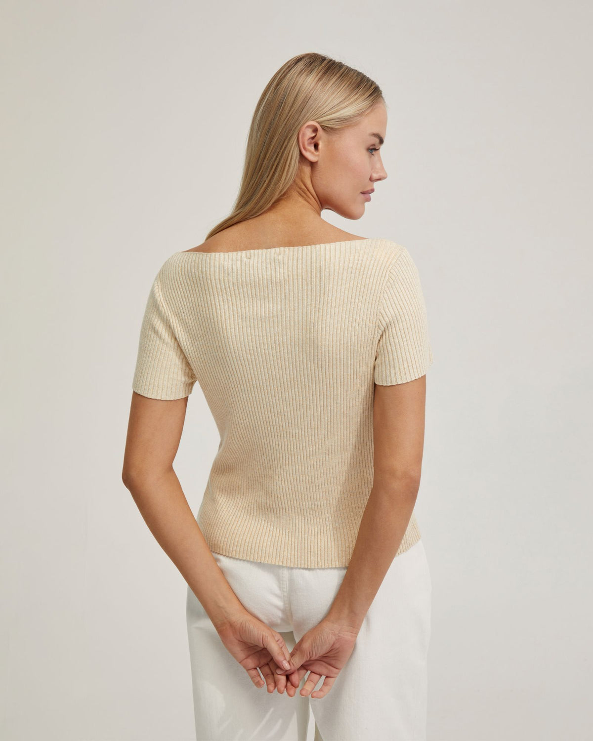 KERI RIBBED BOATNECK KNIT WOMENS KNITWEAR