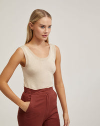 STEVIE KNITTED TANK WOMENS KNITWEAR