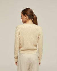 ERIN CABLE CARDIGAN WOMENS KNITWEAR