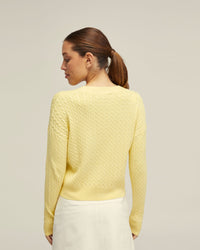 ERIN CABLE CARDIGAN WOMENS KNITWEAR