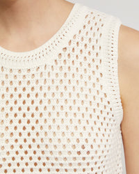 AMALFI OPEN KNIT TANK WOMENS KNITWEAR