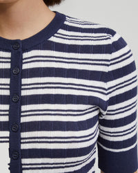 Maja Striped Button Knit WOMENS KNITWEAR