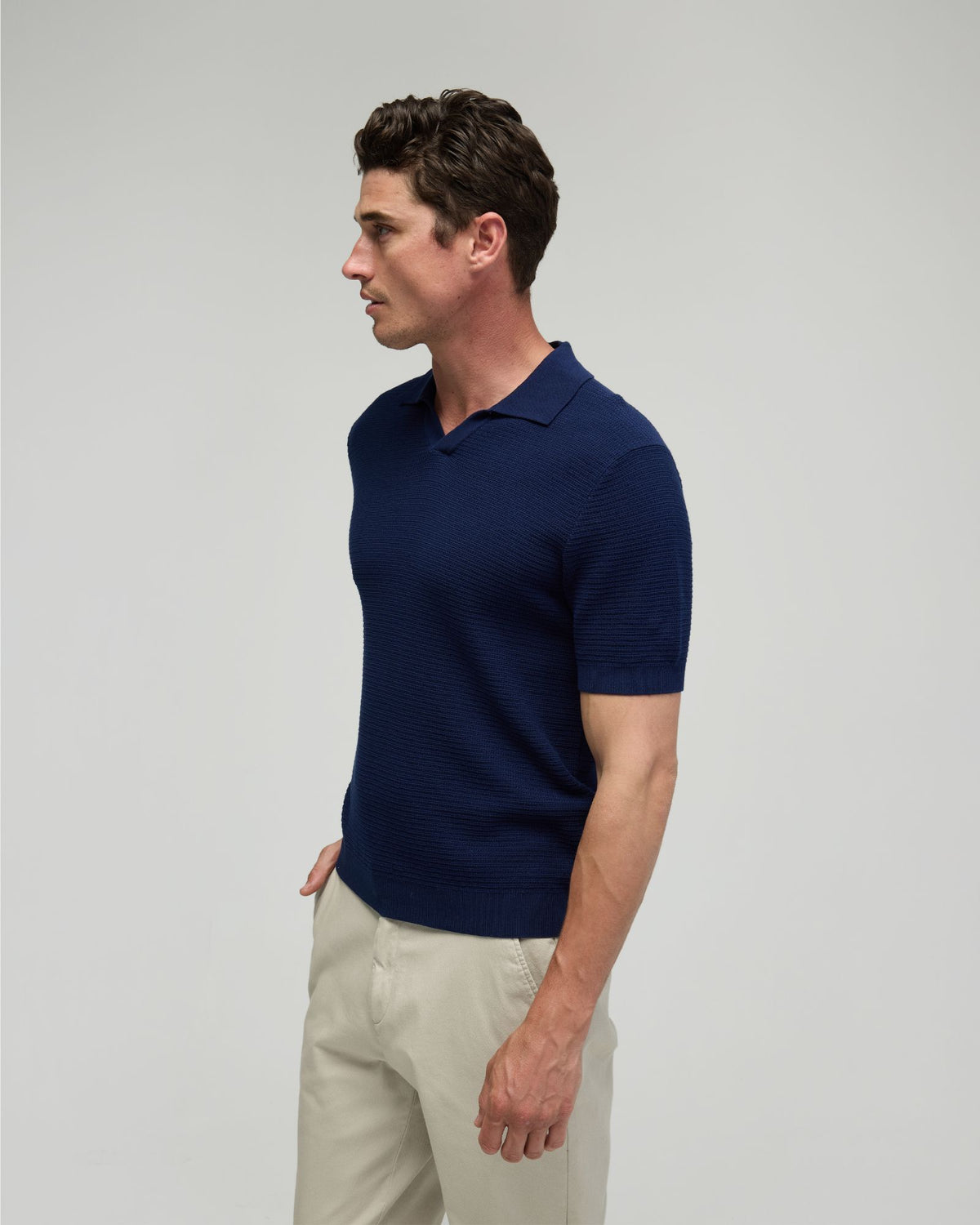 Harvey Knitted Polo MENS KNITWEAR