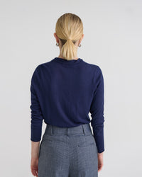Edwina Silk Blend Polo Collar Knit WOMENS KNITWEAR