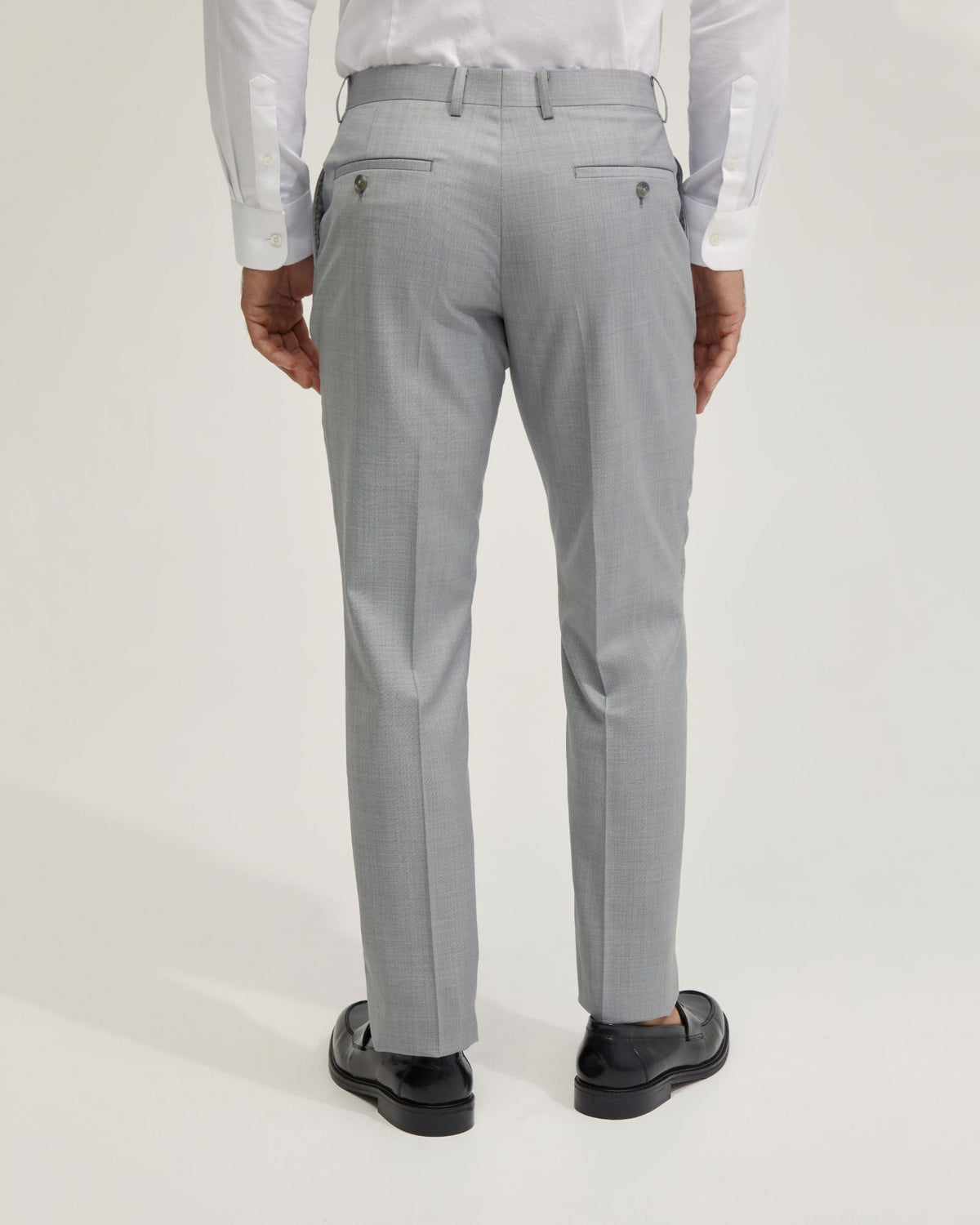 HOPKINS LUXURY WOOL SUIT TROUSERS MENS SUITS