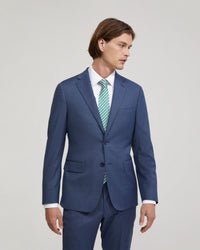 BYRON LUXURY HALF CANVAS WOOL SUIT JACKET MENS SUITS