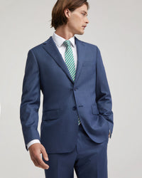 BYRON LUXURY HALF CANVAS WOOL SUIT JACKET MENS SUITS