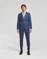 BYRON LUXURY HALF CANVAS WOOL SUIT JACKET MENS SUITS