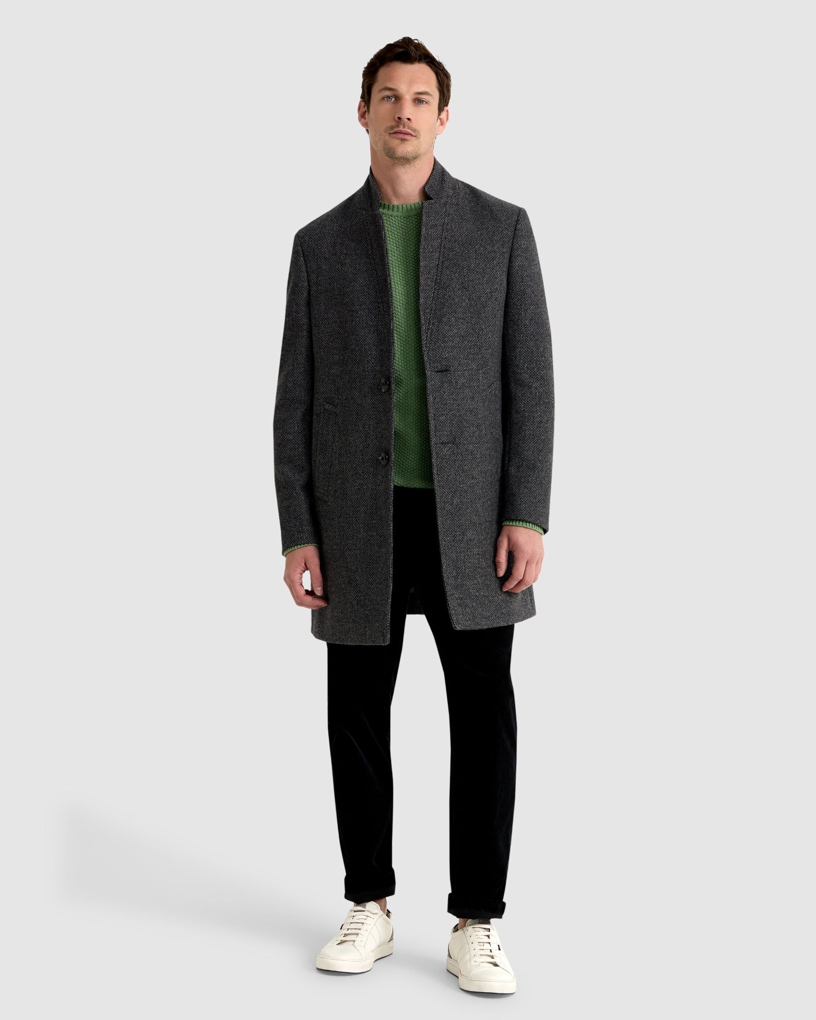 Club monaco funnel hot sale neck topcoat