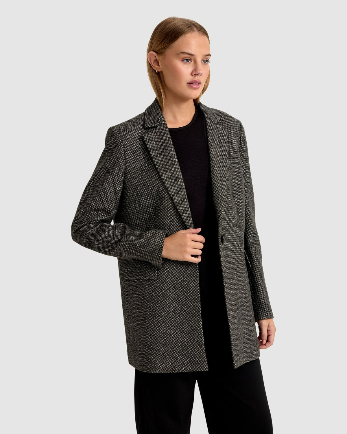 WILLOW WOOL RICH BLAZER WOMENS SUITS JKTS COATS