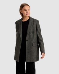 WILLOW WOOL RICH BLAZER WOMENS SUITS JKTS COATS