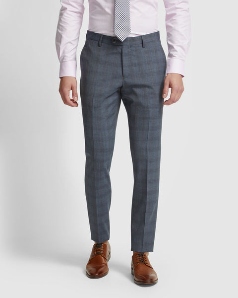 CELINE HOMME Slim-Fit Pleated Prince of Wales Checked Wool Suit Trousers  for Men | MR PORTER