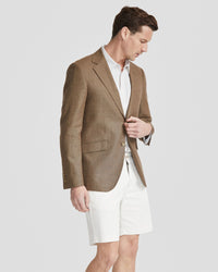 BLAKE LINEN BLEND BLAZER MENS JACKETS AND COATS