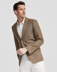 BLAKE LINEN BLEND BLAZER MENS JACKETS AND COATS