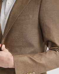 BLAKE LINEN BLEND BLAZER MENS JACKETS AND COATS