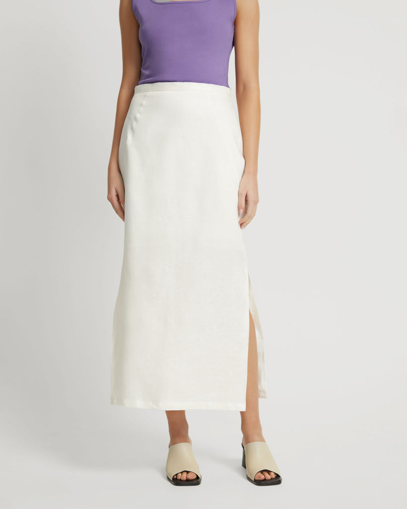 MIA LINEN SKIRT – Oxford Shop