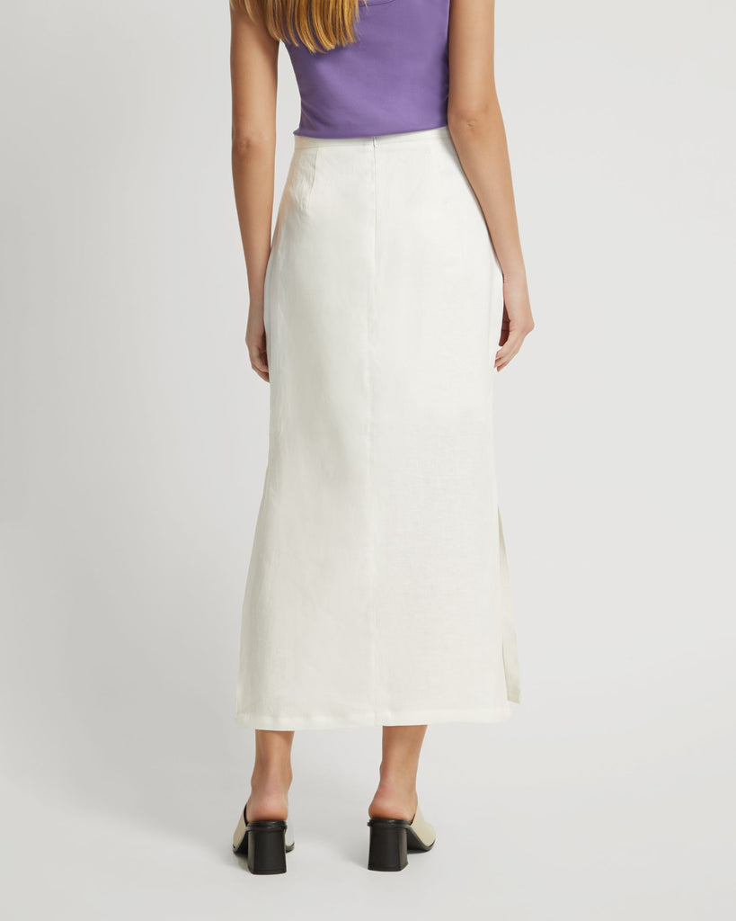 MIA LINEN SKIRT – Oxford Shop