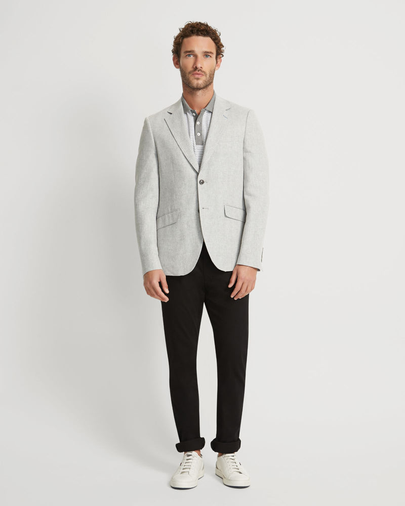 BLAKE LINEN BLEND BLAZER MENS JACKETS AND COATS