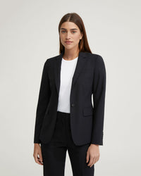 ALEXA WOOL STRETCH SUIT JACKET WOMENS SUITS JKTS COATS