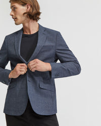 MILTON HALF LINED CHECKED BLAZER MENS JACKETS AND COATS