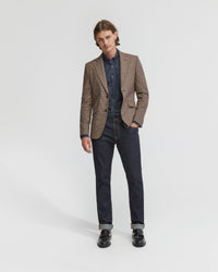 BLAKE COTTON WOOL BLEND BLAZER MENS JACKETS AND COATS